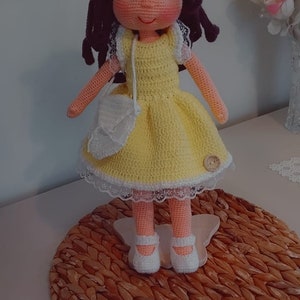 Amigurumi doll, handmade, gift, Halloween gift, organic, toys, crochet doll, toddler toys, personalized baby toys, handmade doll, girls