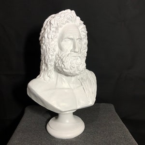 statue, Zeus, god, Greek god, dad god, hand made, home decor