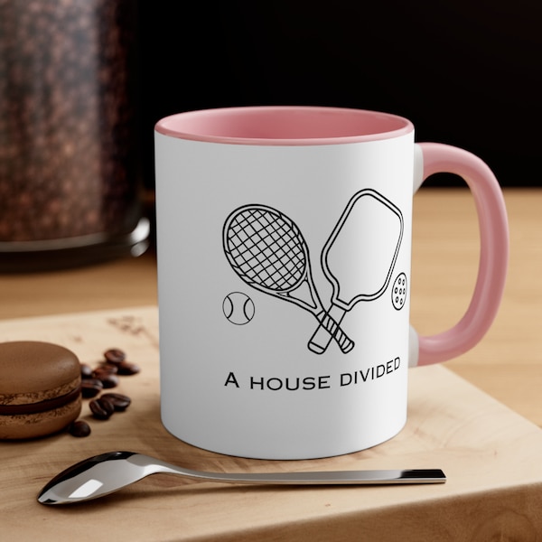 House Divided Pickleball/Tennis Coffee Mug