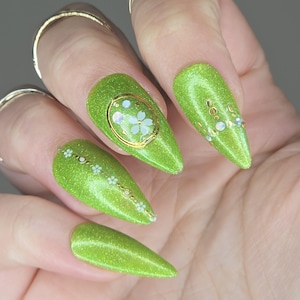 Midnight Mojito Green Handmade Nail Polish