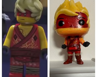 Ninjago Custom Funko Pop UK