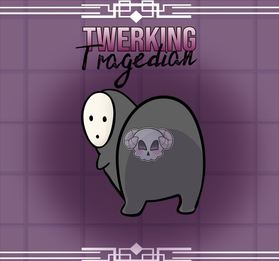Animated Emote: Twerking Tragedian - Etsy