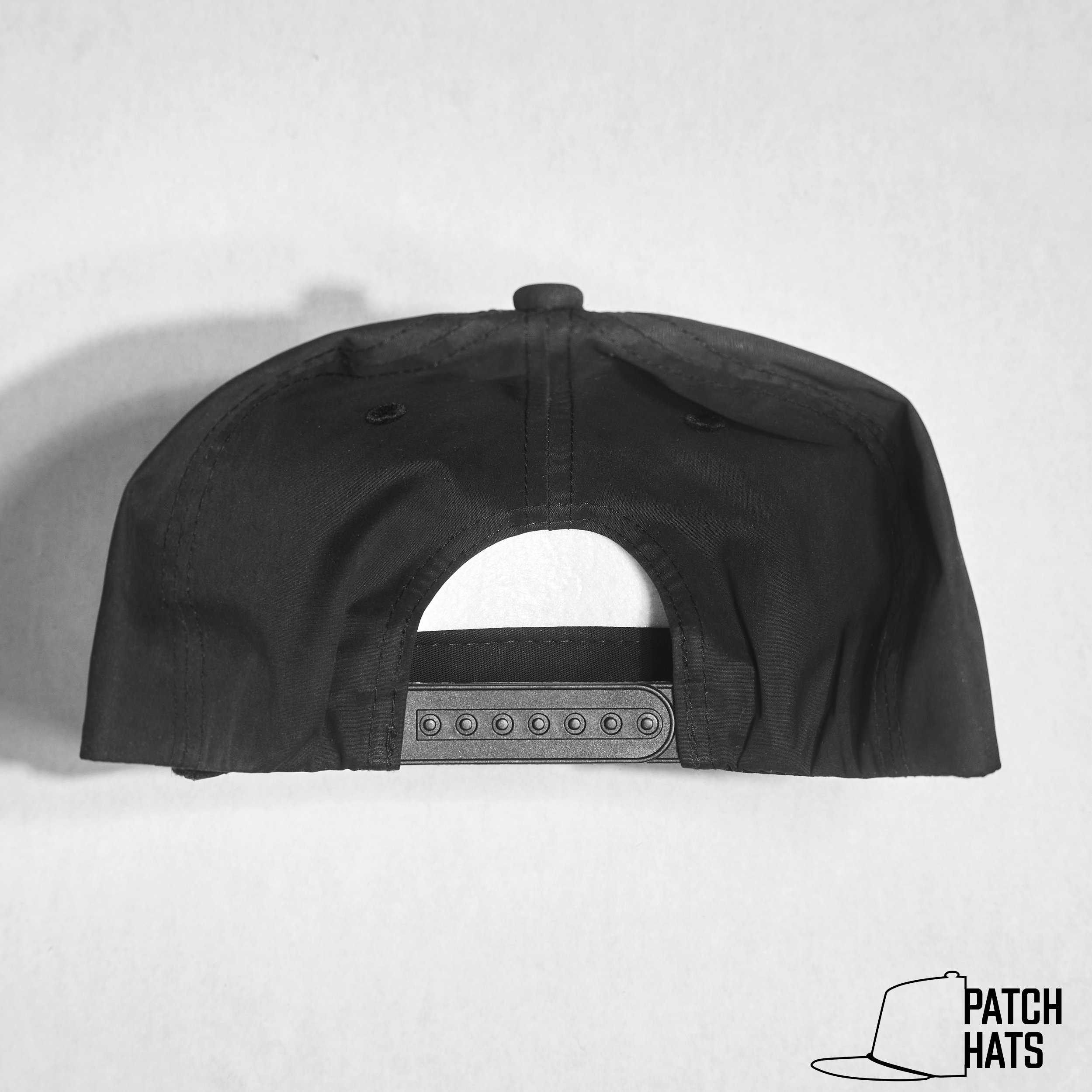 Golf Ball on Tee Black Rope Snapback Hat Unisex Vintage Style Golf