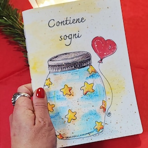 Taccuino fatto a mano sogni