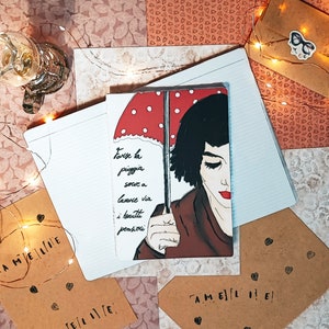 Taccuino fatto a mano Il favoloso mondo di Amelie