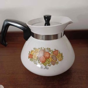Corning Ware Tea  Pot Spice of Life