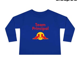 The Baby Team Principal – Red Bull Toddler Long Sleeve