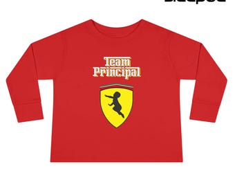 The Baby Team Principal – F1 Toddler Long Sleeve