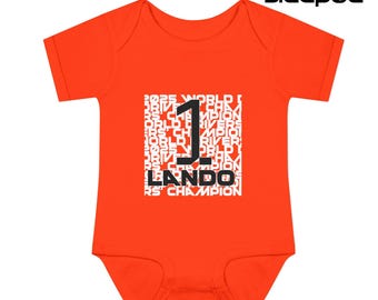 Lando Norris Number 1 - The World Champion Onesie
