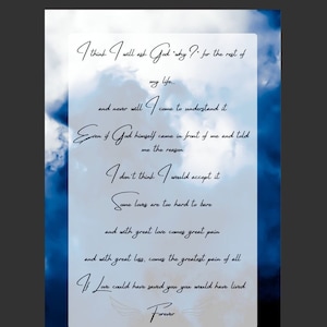 If Love Could Have Saved You - Original Poetry digital print download by Havva Ramadan
