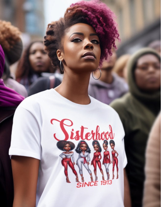 The Sisterhood (Red) - Soror - Sorority - For Crafters Only -
