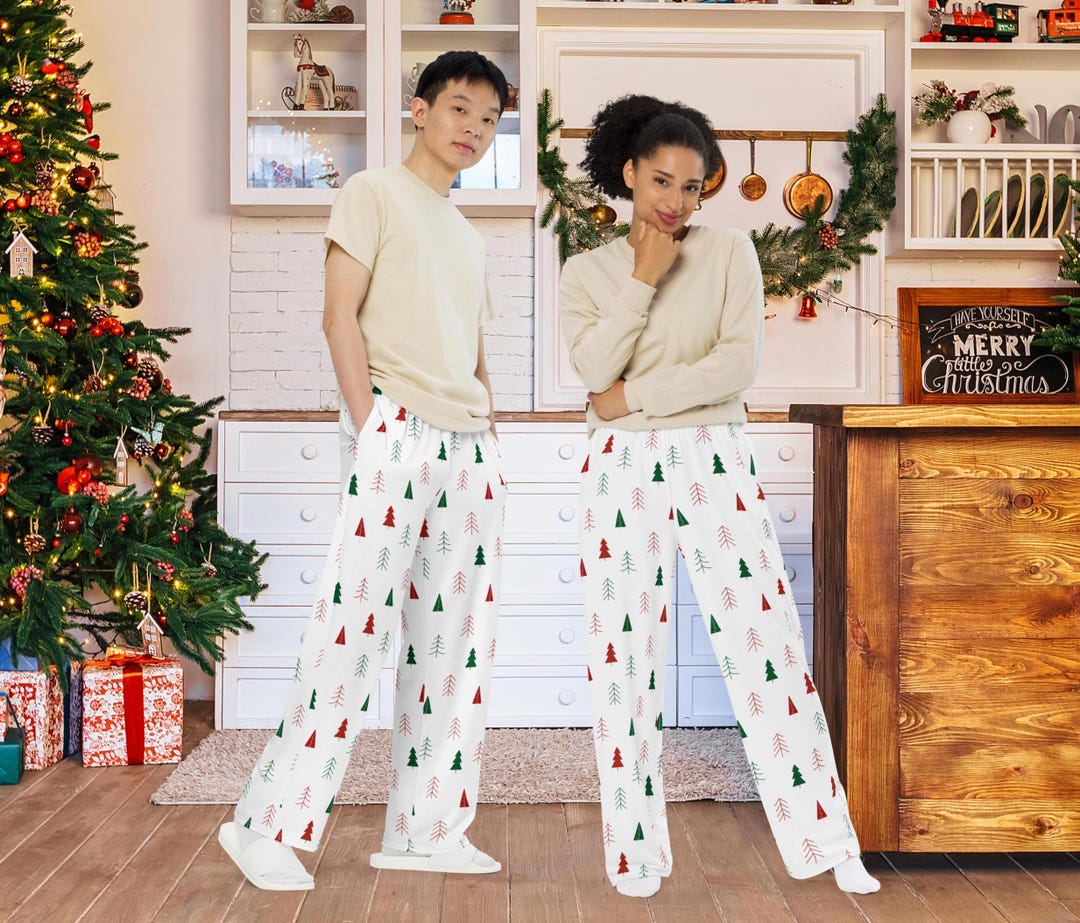 Plaid Pajamas Cute Christmas Pj Pajama Pants Men Tplvbz Boys Girls