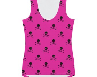 トップス L.B.G. pink skull tank top トップス L.B.G. pink skull tank top L.B.G. pink skull tank top