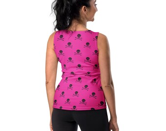 トップス L.B.G. pink skull tank top トップス L.B.G. pink skull tank top L.B.G. pink skull tank top