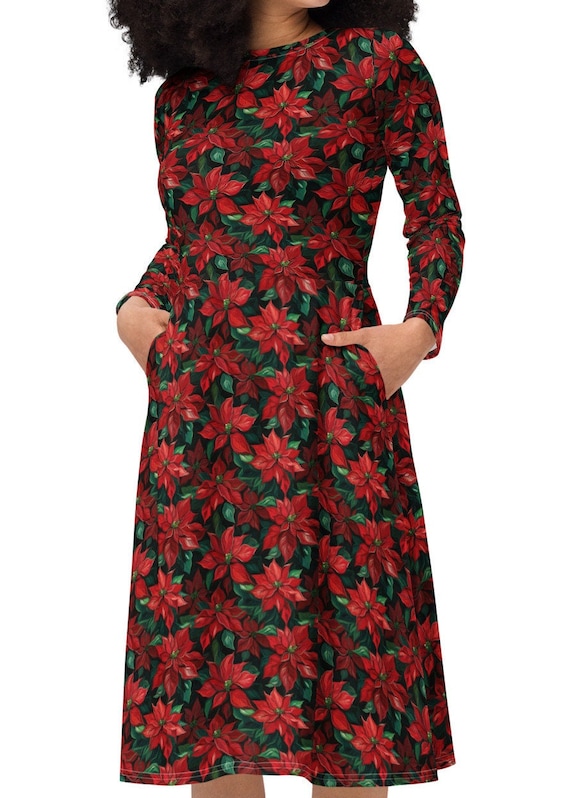 holiday dress with pockets Poly USA main image 0