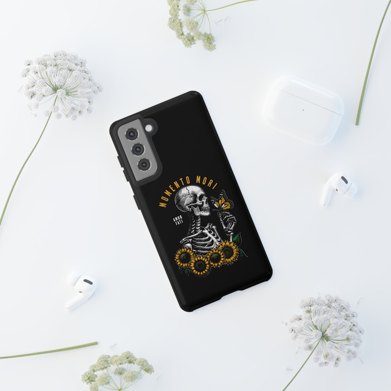 Momento Mori Phone Case: Stoic Philosophy, Ancient Wisdom image 3