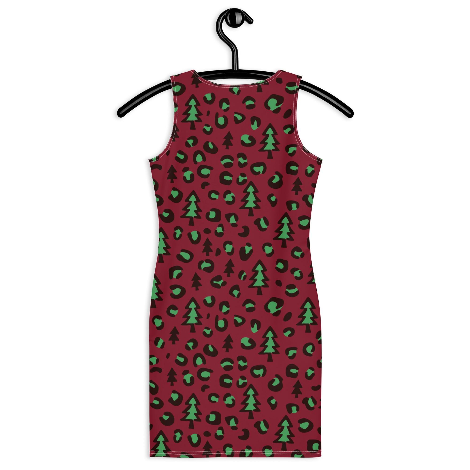 leopard print christmas dress PRE-ORDER - Vacation Dress in Vintage Leopard Print