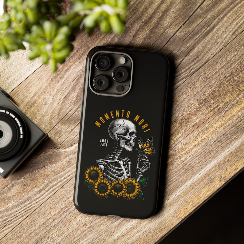 Momento Mori Phone Case: Stoic Philosophy, Ancient Wisdom image 4