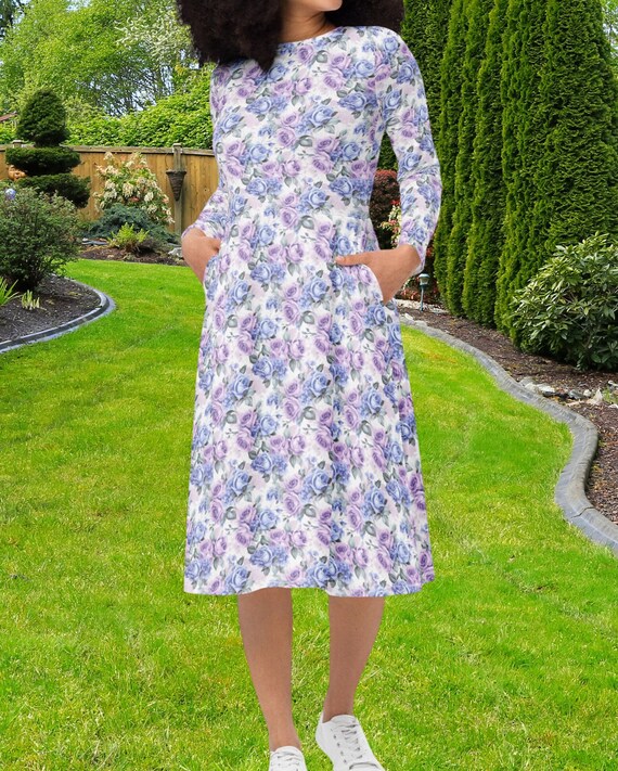 Plus size spring midi dresses 2025