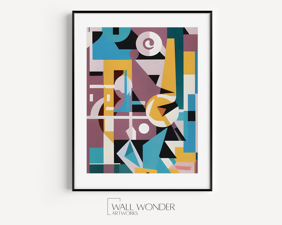 Wall Art Printable Digital Download Retro Art Wall Decor Etsy