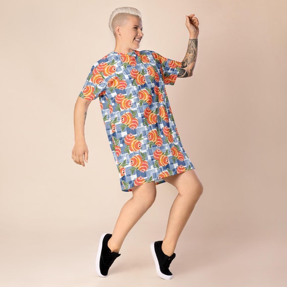 cotton knit tee shirt dresses Faherty Women's Recycled Cotton Jersey T-Shirt Dress