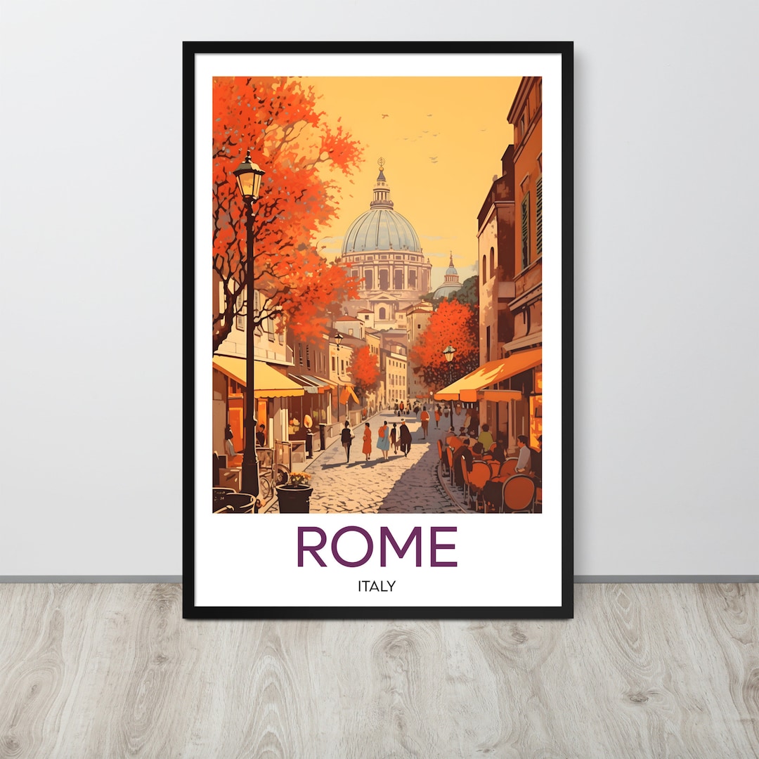 Window View Poster Rome This item is unavailable - Etsy