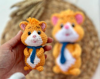 Crochet pattern hamster - Amigurumi pattern pet toy - Pdf English tutorial