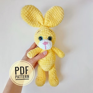 Crochet bunny pattern amigurumi olush animal