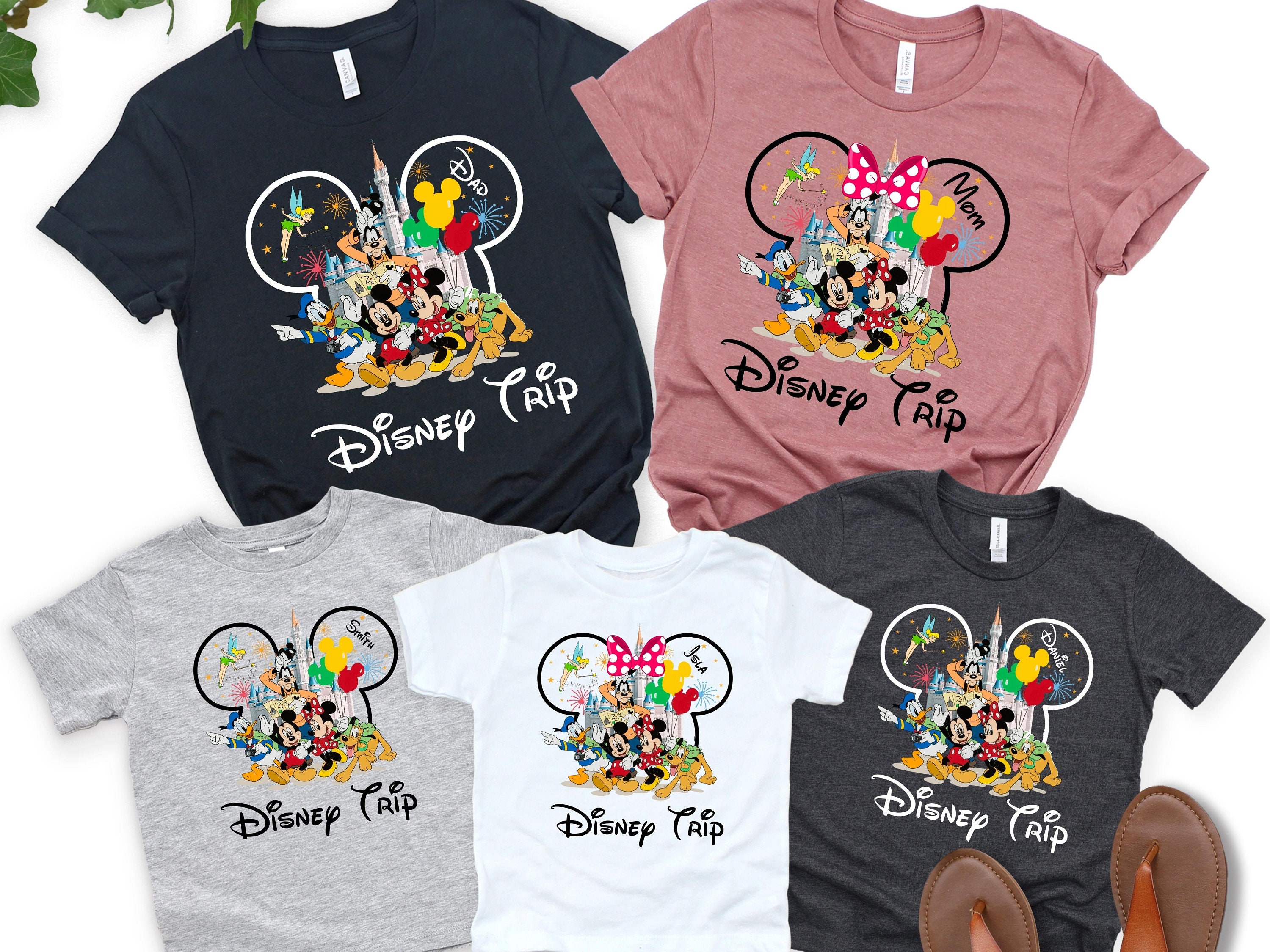 Disney Trip 2024 Family Shirts, Disney 2024 Vacation Shirt, Disney