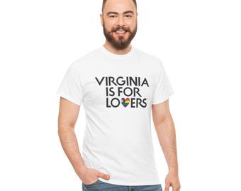 Virginia is for Lovers Pride Cotton T-Shirt
