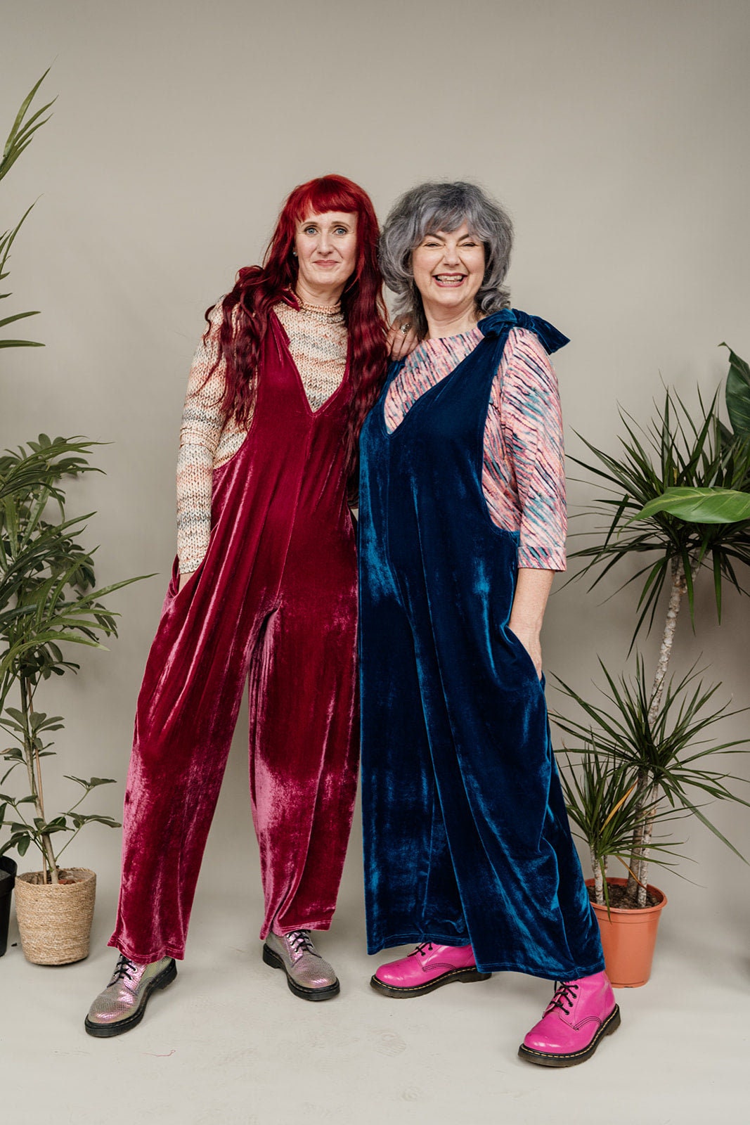 Vintage Colorful Dungaree Jumpsuit main image 1