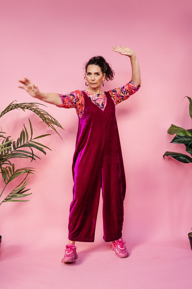 Sorrento Sunset Dungaree Jumpsuit