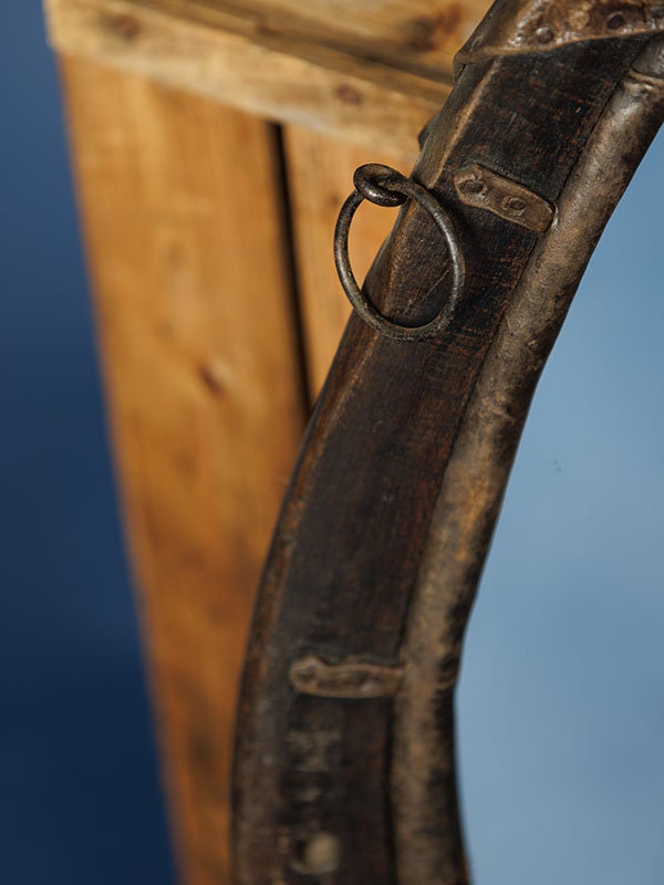 Vintage Leather Horse Collar Mirror. Etsy