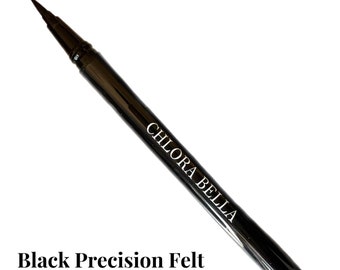 Blackest Black Eyeliner Pen Fine Tip Winged Eyeliner Waterproof