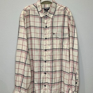 Vintage 90's Polo Jeans Co. Ralph Lauren Flannel Button Down Size XL