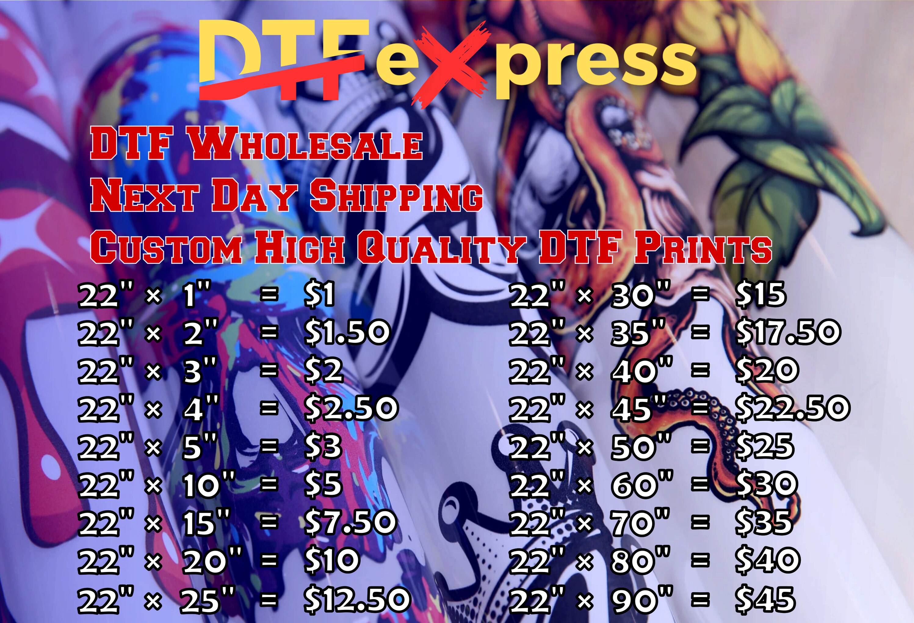 Custom Gang Sheet Full Color DTF Shirt Heat Transfer Ready - Etsy