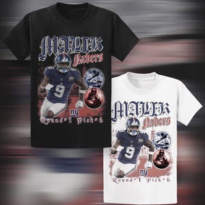 Malik Nabers Giants Tee