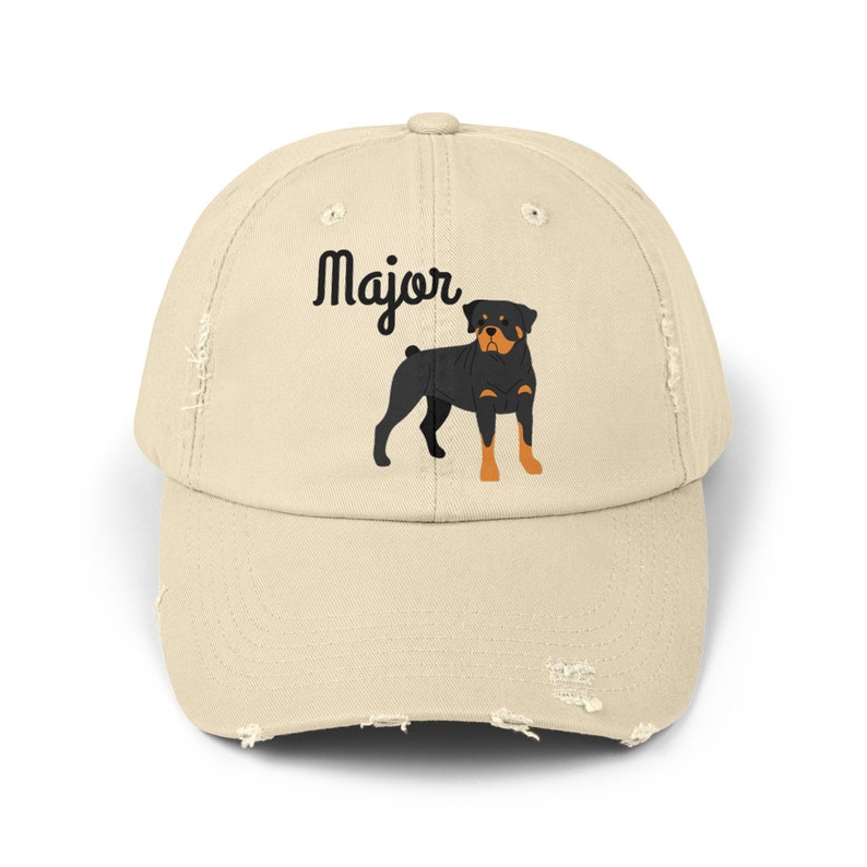 Personalized Rottweiler Hat Gift for Dad, Gift for Rottweiler Owner, Dog Custom Cap Gift for Father Day, Gift for Dog Lover, Dog Mom Cap image 2