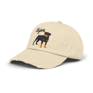 Personalized Rottweiler Hat Gift for Dad, Gift for Rottweiler Owner, Dog Custom Cap Gift for Father Day, Gift for Dog Lover, Dog Mom Cap image 8