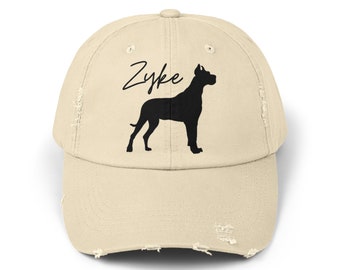 Personalized Great Dane Hat Gift for Dad, Gift for Great Dane Owner, Great Dane Dog Custom Cap, Gift for Father's Day, Great Dane Mom Gift