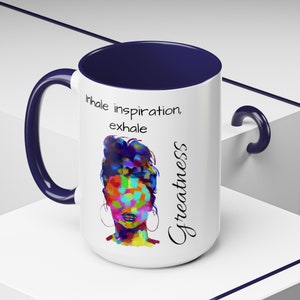 Positive Vibes Coffee Mug, Positive Affirmation Cup, Motivational Positive Vibes Mug, Be Kind Be Nice Mug, Gift For Her, Optimistic Cups