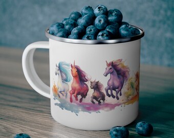 Niedliche Einhörner Kindertasse | Unzerbrechlich/bruchsicher | Süßes Geschenk für Sohn | Süßes Geschenk für Tochter | Geburtstagsgeschenk | Enkelkind Tasse | Reisebecher