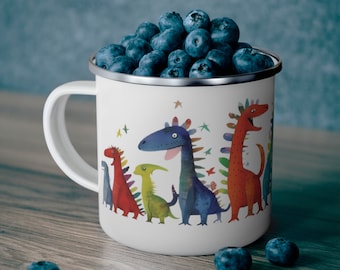 Dinosaurier Kinderbecher: Bruchsicherer Edelstahl 12 Unzen Reisebecher
