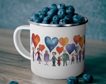 Herz Ballon Kinderbecher | Unzerbrechlich/bruchsicher | Süßes Geschenk für Sohn | Süßes Geschenk für Tochter | Geburtstagsgeschenk | Enkelkind Tasse | Reisebecher