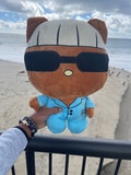 Tyler the Creator Brown V2 “Igor” Kitty Plush Toy, Rapper Artist Tyler the Creator Inspired Stuffed Animal, Gifts for her