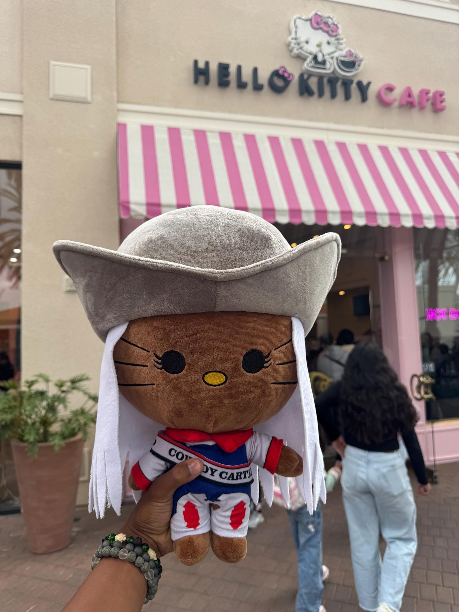 Beyonce Cowboy Carter Hello Kitty Plush, Sanrio Beyoncé Doll - Etsy