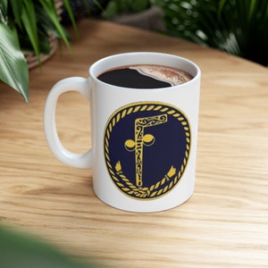 White TB Ceramic Mug, (11oz, 15oz), Father&#39;s Day, Dad, Gift, Birthday