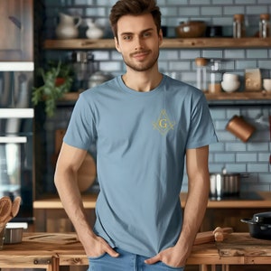 A Mason & Brother Jersey Short Sleeve Tee, Gift, Father&#39;s Day, Birthday, Freemason, Masonic