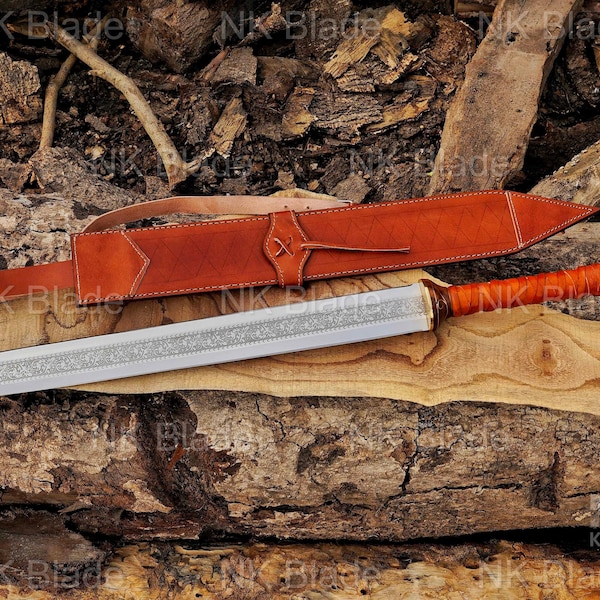 Espada romana Gladius hecha a mano con vaina - Regalo de aniversario para él