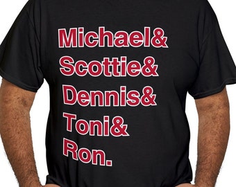 Chicago Bulls Last Dance Legends Top 5 T-Shirt | Michael Jordan, Scottie Pippen, Dennis Rodman, Toni Kukoc & Ron Harper | Basketball Legends